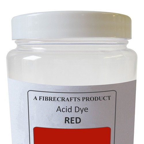 50g fibrecrafts acid - 50g, red