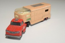 1:60 ?? MATCHBOX DODGE ARTICULATED HORSE VAN TRUCK TRAILER EXCELLENT CONDITION 2