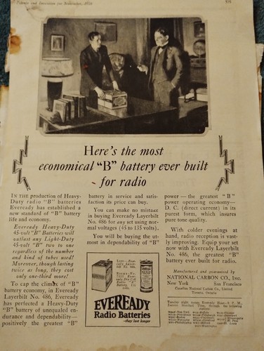 Sk89 ephemera 1926 advert ever - 1926,