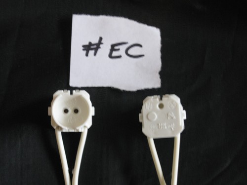 Fluorescent lamp holder - x,