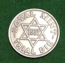 Royal Mint Trial Die Coin Rare