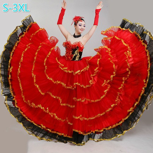 Womens ruffle layer dance - layer,