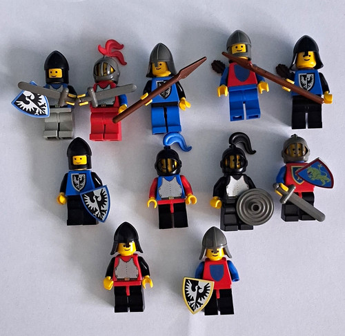 Lego castle knights - castle, black