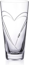 DIAMANTE Heart in hand cut