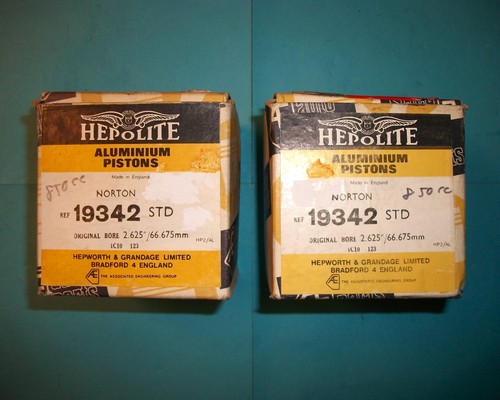 Norton 850 hepolite piston - hepolite,