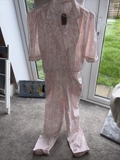 Vintage 80s Jumpsuit Pink &