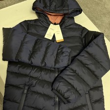 GIRLS M&S HOODED LIGHT PADDED