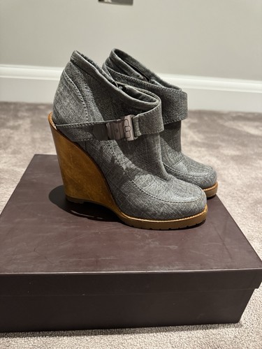 Mulberry tillie wedge ankle - mulberry,