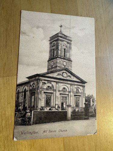 Postcard all saints church - all,