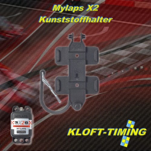 Mylaps plastic holder with - x2,