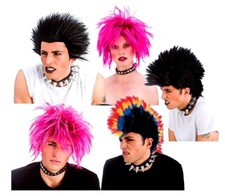 Adult PUNK WIGs Rocker Diva