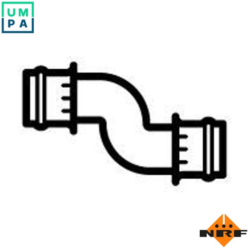 Charge air hose 166525 - for, vw