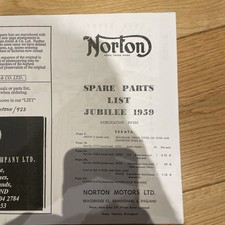Norton Jubilee 1959 Spare