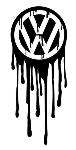 Dripping vinyl decal - dripping,