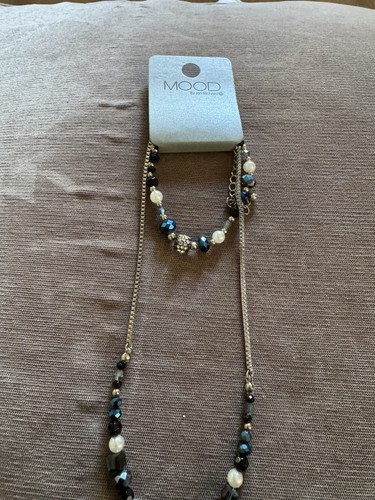 Glass bead jewellery set - bead,