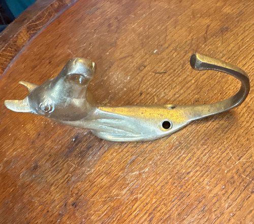 Vintage solid brass horse - solid,