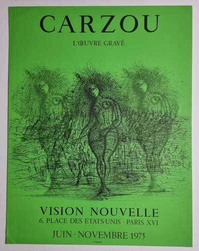 Original poster carzou - original,