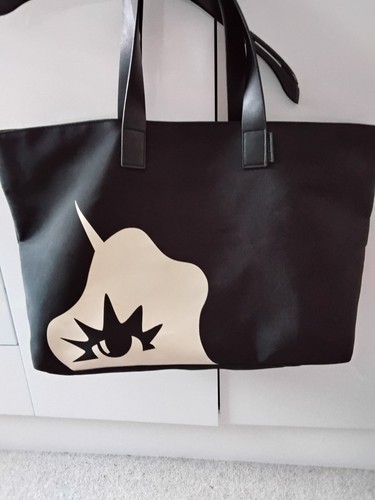 Lulu guinness black tot bag - tot,