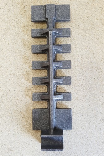 Cast iron fire - iron, grate