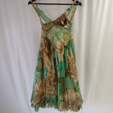 Derhy Floral Design Summer Dress - UK Size S