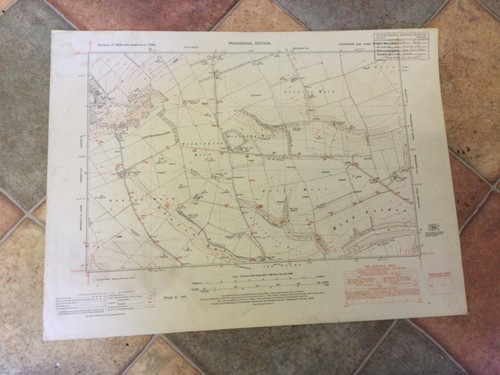 Ordnance survey map east - map,,