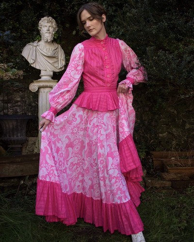Vtg 1970s jean varon - vtg, pink
