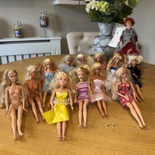 Vintage Barbie Bundle Including A Cindy & Simba Pregnant Doll Mattel