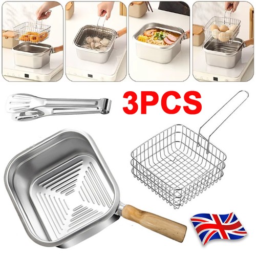 Stainless steel chip pan - stainless,