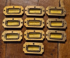  10 Victorian Brass Drawer