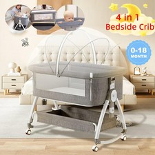 4in1 Baby Bedside Crib Sleeper