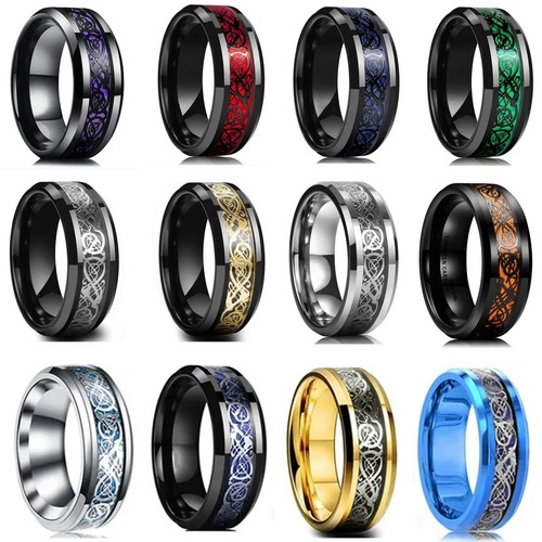 Titanium stainless steel - steel, 8mm