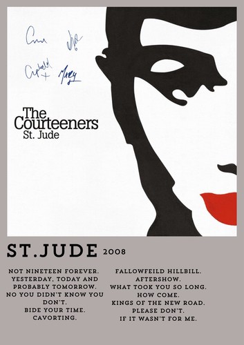Signed custom made courteeners - signed,