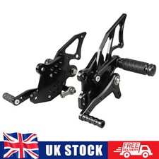 NICECNC Rear Sets Foot Pedals Rearsets Kit For Kawasaki Ninja 300 /EX300 2013-17