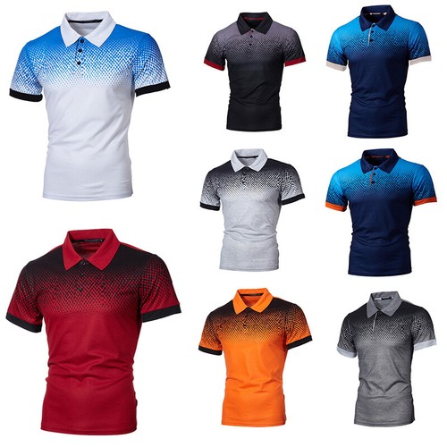 Mens gradient short sleeve - mens,