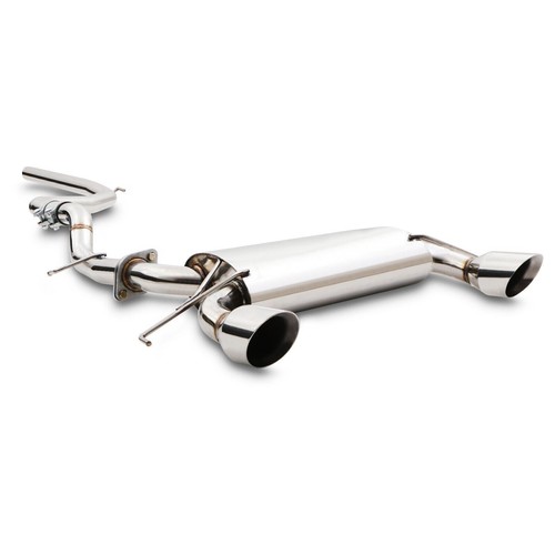 Stainless steel cat back - stainless,