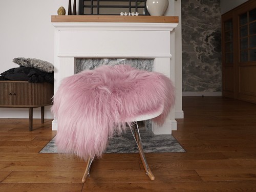 Sheepskin icelandic pink - sheepskin,