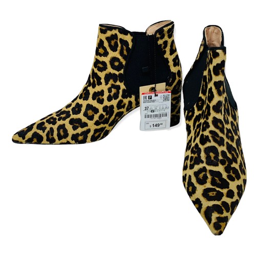 Zara woman ankle boot leopard - zara,