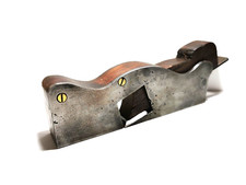 RARE SCRATCH BUILT INFILL SHOULDER PLANE 1 1/4" X 8" REF0191