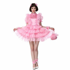 Sissy Girl Maid High Lace Neck