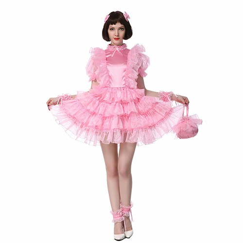 Sissy girl maid high lace - girl,