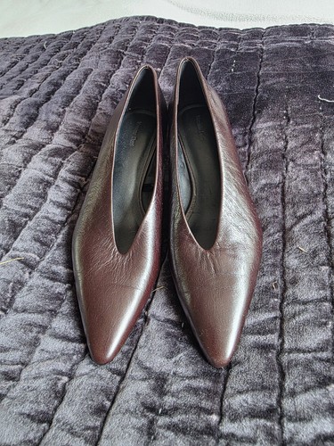 Massimo dutti leather shoes - leather,