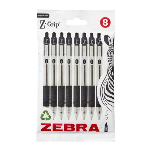 Zebra pen grip black - pen, z