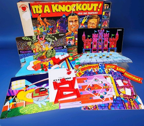 Knockout board game - a,