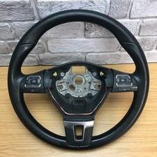 Genuine VW black leather