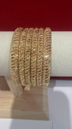 24k gold plated bridal bangle - 24k, gold-plated