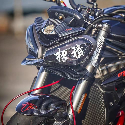 Gloss carbon fiber winglets - carbon,