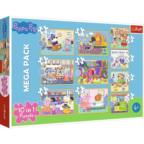 Trefl 329pc peppa - trefl, puzzle