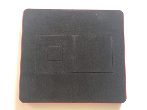 Card rectangle with square