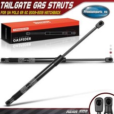2x New Rear Tailgate Boot Gas Struts for VW Polo 6R 6C 2009-2019 6R6827550A