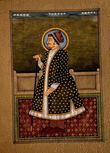 Indian maharaja portrait - indian,